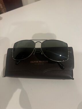 Oliver Peoples OV1090 Silver Sunglasses 58mm 15mm 140mm - 5042/R5-read